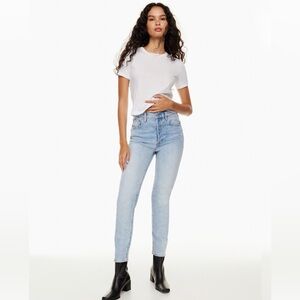 Aritzia Denim Forum The Yoko High Rise Slim